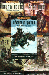 Abnett Dan & Lee Mike: Warhammer - Malus Temná čepel - komplet