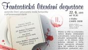 Další Fantastická literární degustace je tady