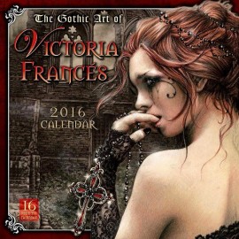 The gothic art of Victoria Francés - 2016 Calendar