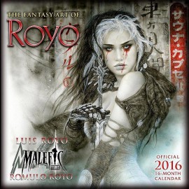 The fantasy art of Luis Royo - 2016 Calendar