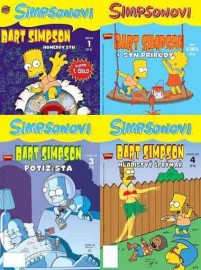Bart Simpson 1-4